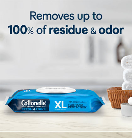 Removing residue and odor